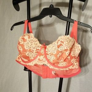 Cacique Unlined Balconette Underwire Bra